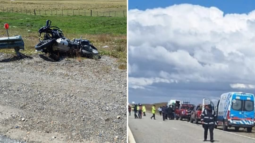 FALLECIÓ UN MOTOCICLISTA EN LA RUTA 3