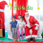 PAPÁ NOEL LLEGA A LOS BARRIOS DE LA CIUDAD