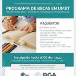 BECAS UMET: HASTA EL 6 DE MARZO ESTARÁN ABIERTAS LAS INSCRIPCIONES
